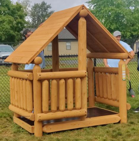 Log Cabin Playset for Children